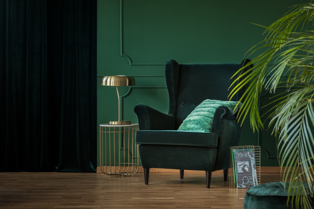 groen interieur